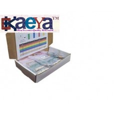 OkaeYa 16 Value Resistor Kit (10 Ohm, 1 m) - Pack of 400